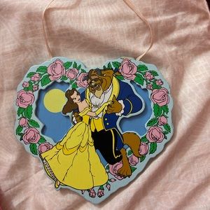 Vintage Beauty & the Beast Ornament